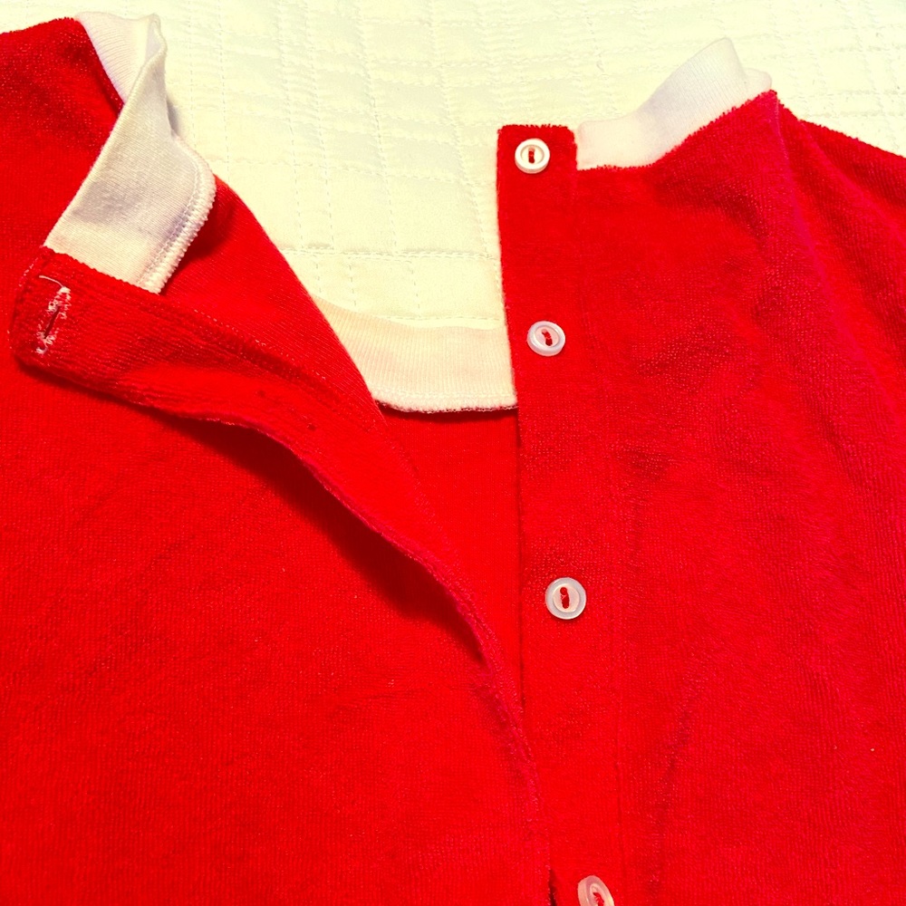 American Apparel Red/White Romper ❤️Cute❤️